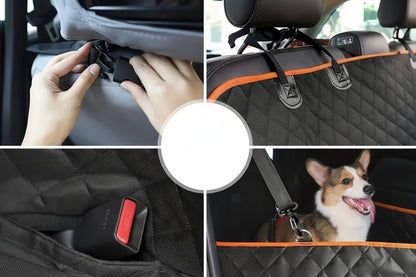 Ideal Car Seat Cover, Upgrade Your Car Seats with This Waterproof, Scratch-Resistant Dog Hammock Cover!