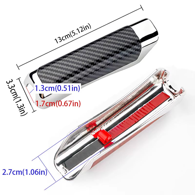 Universal Auto Car ABS Handbrake Cover Handle Protector Hand Brake Sleeve Protection Cover Car Modificate Accessories Case