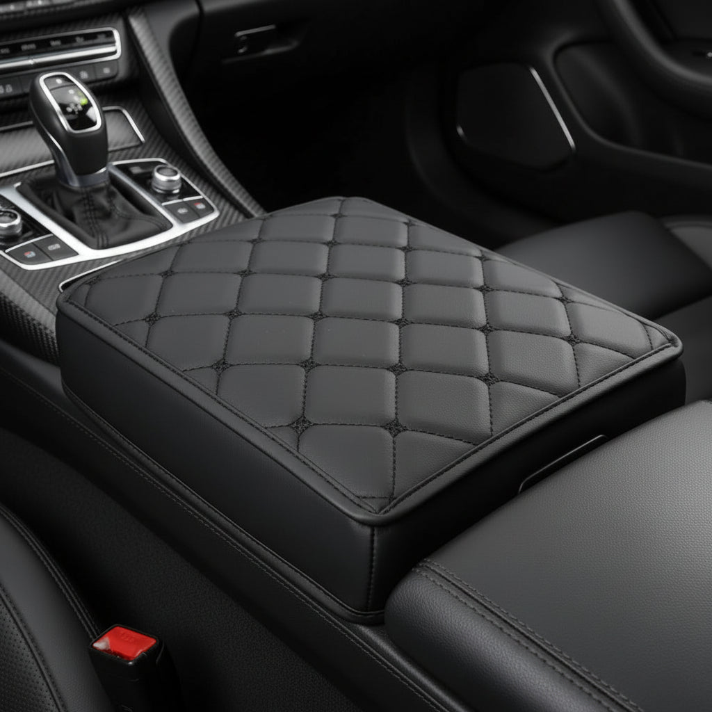 New Car Armrests Storage Box Mats Armrest Cushion Cover Pad Automobiles Protector Waterproof Pad Auto Interior Accessories